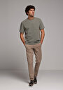 thumb-Afișați detalii pentru Tricou Cu Maneca Scurta De Barbati Verde Comfort Fit  Cl1078521