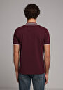 thumb-Afișați detalii pentru Tricou Polo Cu Maneca Scurta De Barbati Mov Regular Fit  Cl1080027