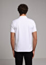 thumb-Afișați detalii pentru Tricou Polo Cu Maneca Scurta De Barbati Alb Regular Fit  Cl1080054