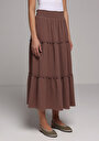 thumb-Afișați detalii pentru Fusta De Dama Maro   Cl1078723