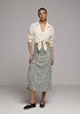 thumb-Afișați detalii pentru Fusta De Dama Verde Midi  Cl1078293