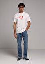 thumb-Afișați detalii pentru Tricou Cu Maneca Scurta De Barbati Alb Comfort Fit  Cl1079294
