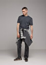 thumb-Afișați detalii pentru Tricou Cu Maneca Scurta De Barbati Antracit Regular Fit  Cl1080108