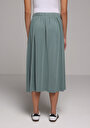 thumb-Afișați detalii pentru Fusta De Dama Verde Regular Fit  Cl1078281