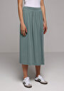 thumb-Afișați detalii pentru Fusta De Dama Verde Regular Fit  Cl1078281