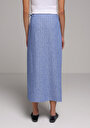 thumb-Afișați detalii pentru Fusta De Dama Albastru Midi  Cl1079017