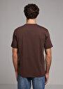 thumb-Afișați detalii pentru Tricou Cu Maneca Scurta De Barbati Maro Comfort Fit  Cl1073965