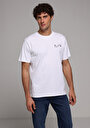 thumb-Afișați detalii pentru Tricou Cu Maneca Scurta De Barbati Alb Comfort Fit  Cl1075254