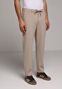 thumb-Afișați detalii pentru Pantaloni De Barbati Bej Regular Fit  Cl1077421