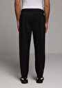 thumb-Afișați detalii pentru Pantaloni De Trening De Barbati Negru Regular Fit  Cl1080059