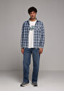 thumb-Afișați detalii pentru Camasa Cu Maneca Lunga De Barbati Albastru Regular Fit  Cl1078994