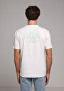 thumb-Afișați detalii pentru Tricou Cu Maneca Scurta De Barbati Alb Comfort Fit  Cl1079014