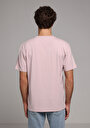 thumb-Afișați detalii pentru Tricou Cu Maneca Scurta De Barbati Roz Comfort Fit  Cl1079064
