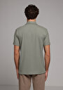 thumb-Afișați detalii pentru Tricou Polo Cu Maneca Scurta De Barbati Verde Regular Fit  Cl1079085