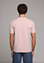 thumb-Afișați detalii pentru Tricou Cu Maneca Scurta De Barbati Roz Regular Fit  Cl1073961
