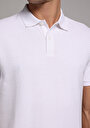 thumb-Afișați detalii pentru Tricou Polo Cu Maneca Scurta De Barbati Alb Regular Fit  Cl1079438