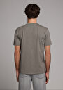 thumb-Afișați detalii pentru Tricou Cu Maneca Scurta De Barbati Kaki Regular Fit  Cl1080170