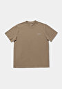 thumb-Afișați detalii pentru Tricou Cu Maneca Scurta De Barbati Bej Comfort Fit  Cl1075099