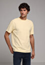thumb-Afișați detalii pentru Tricou Cu Maneca Scurta De Barbati Galben Comfort Fit  Cl1079210