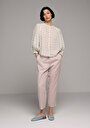 thumb-Afișați detalii pentru Pantaloni De Dama Roz Regular Fit  Cl1074664