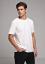 thumb-Afișați detalii pentru Tricou Cu Maneca Scurta De Barbati Alb Regular Fit  Cl1080599