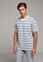 thumb-Afișați detalii pentru Tricou Cu Maneca Scurta De Barbati Alb Comfort Fit  Cl1078794