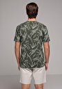 thumb-Afișați detalii pentru Tricou Cu Maneca Scurta De Barbati Kaki Regular Fit  Cl1080604